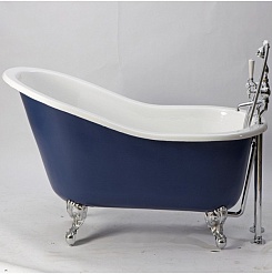 Magliezza Чугунная ванна Beatrice 153x76,5 (ножки хром) – фотография-6